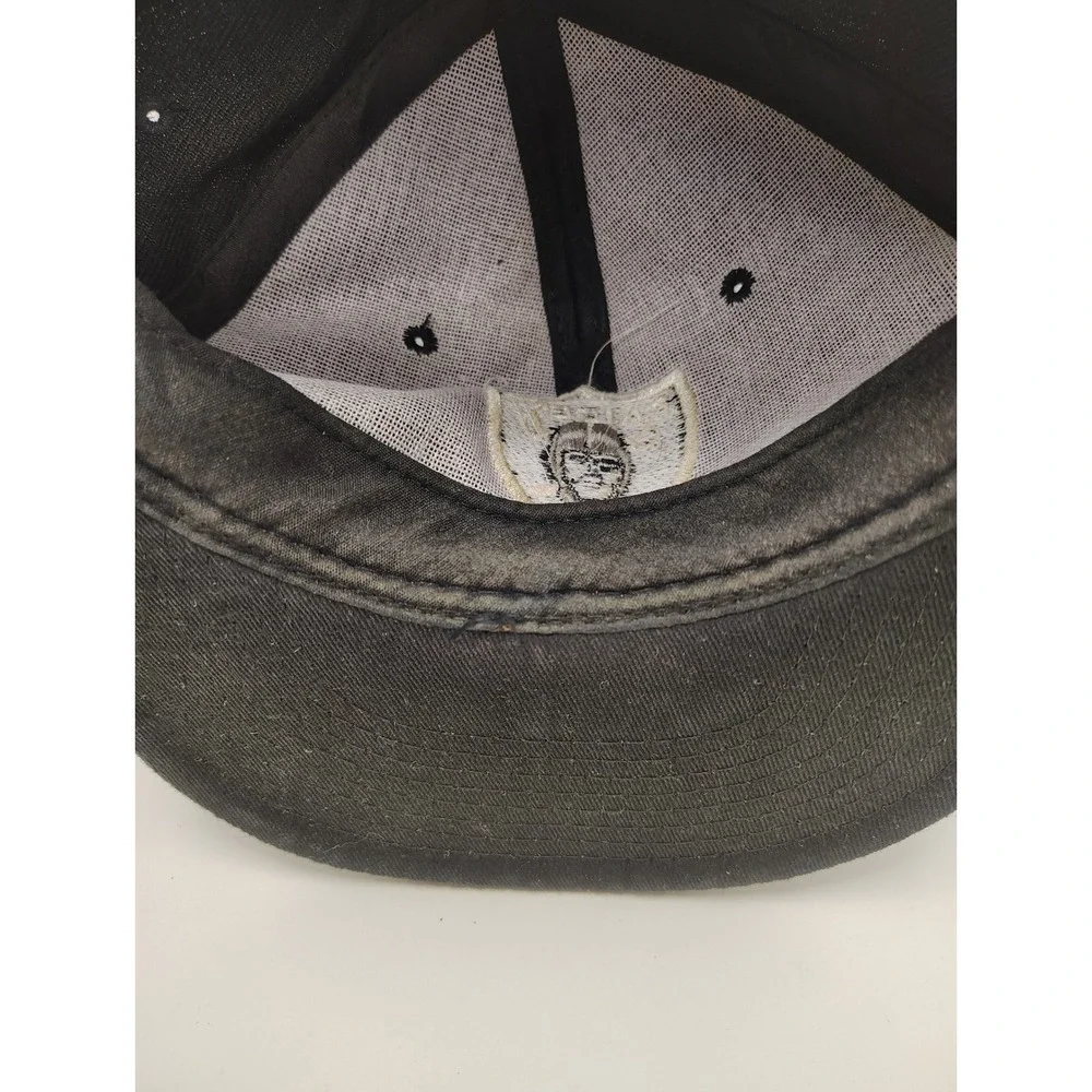Las Vegas Raiders NFL Snapback Baseball Cap Black Embroidered Logo One Size‎